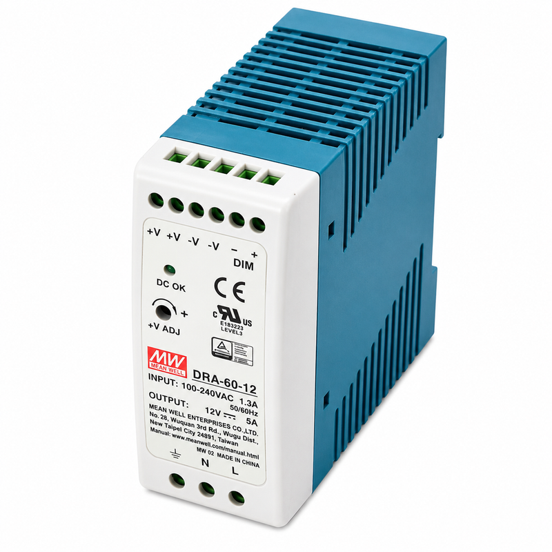 DRA-60 MEAN WELL Power Supply | HTD Electronics