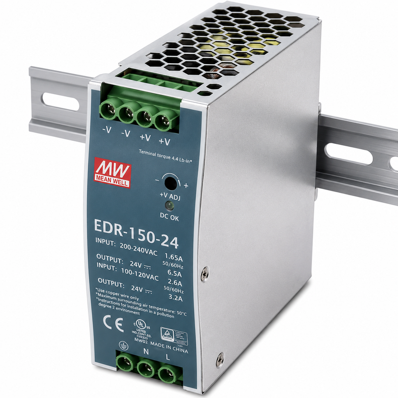 EDR-150-24 MEAN WELL Power Supply | HTD Electronics