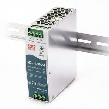 SDR-120-24 MEAN WELL Power Supply | HTD Electronics