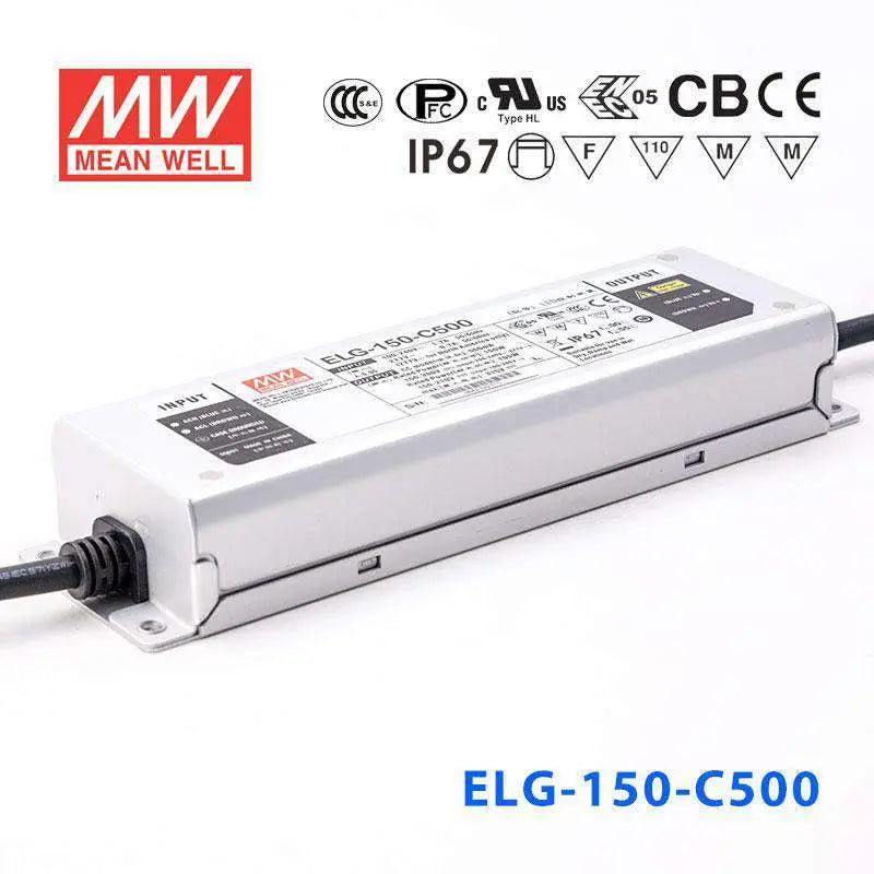 ELG-150-C500 MEAN WELL Power Supply | HTD Electronics
