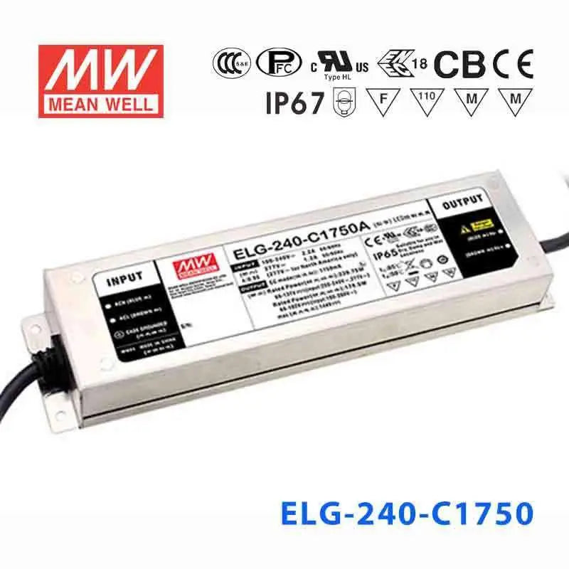 ELG-240-C1750 MEAN WELL Power Supply | HTD Electronics