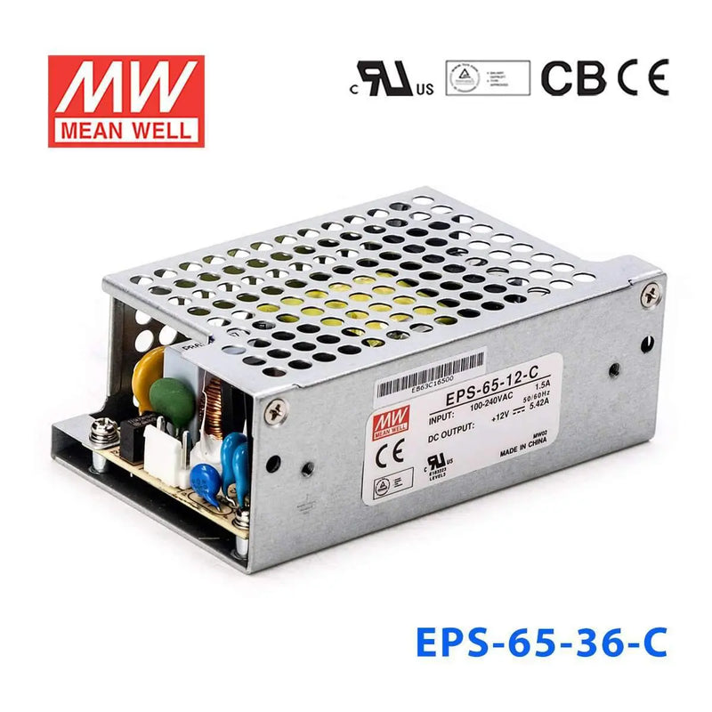 EPS-65-36-C MEAN WELL Power Supply | HTD Electronics