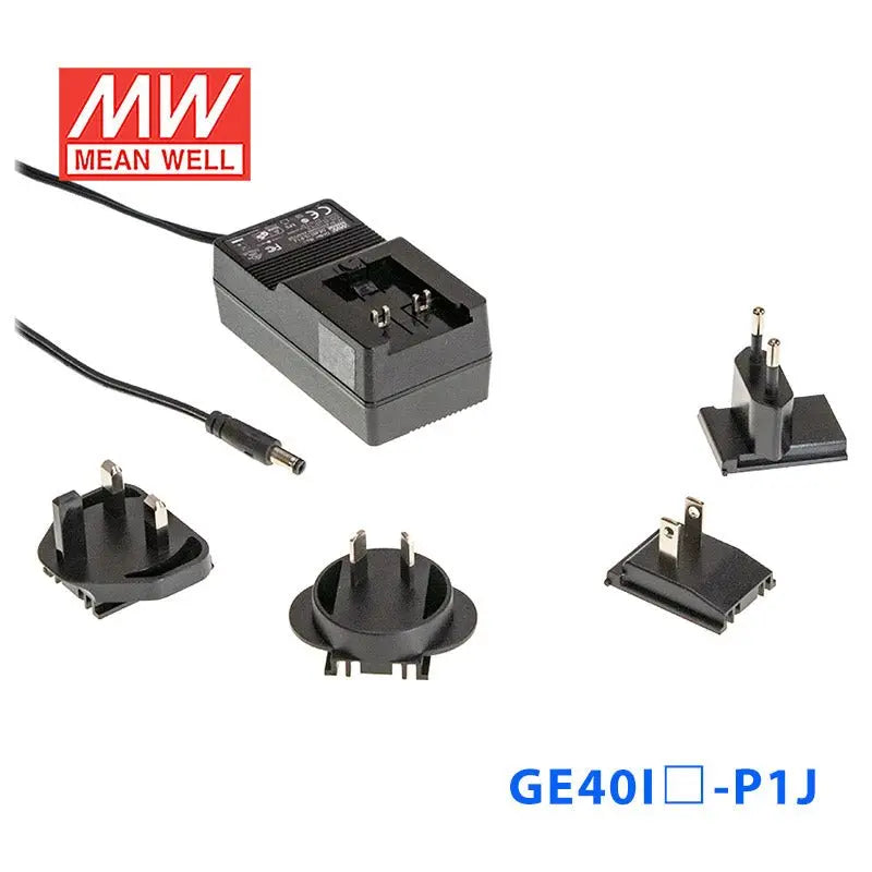 GE40I24-P1J MEAN WELL Power Supply | HTD Electronics