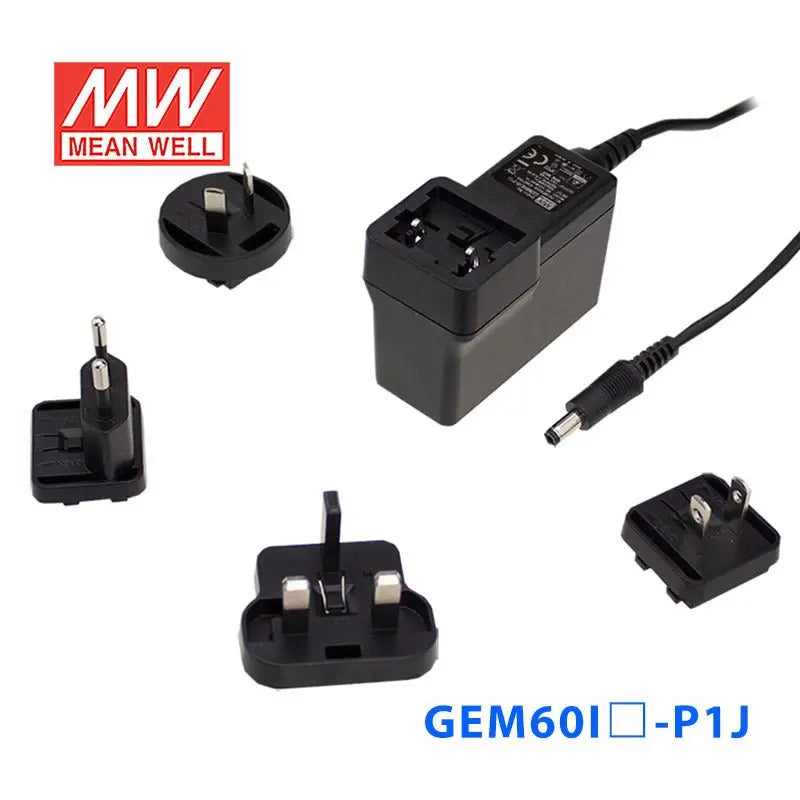 GEM60I18-P1J MEAN WELL Power Supply | HTD Electronics