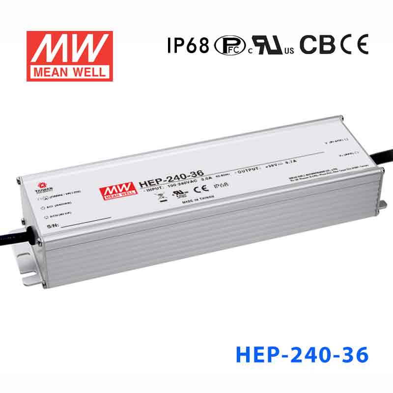 HEP-240-36A MEAN WELL Power Supply | HTD Electronics