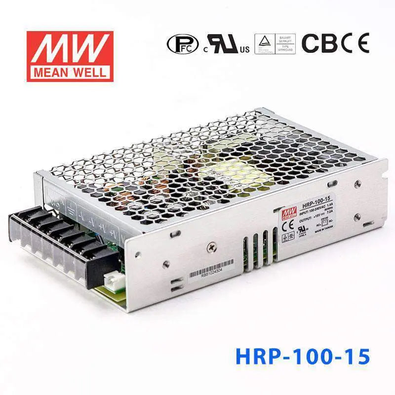 HRP-100-15 MEAN WELL Power Supply | HTD Electronics