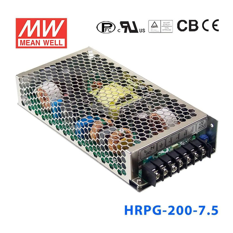 HRPG-200-7.5 MEAN WELL Power Supply | HTD Electronics