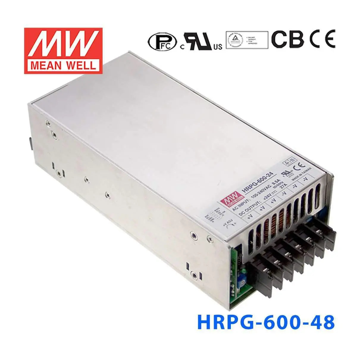 HRPG-600-48 MEAN WELL Power Supply | HTD Electronics