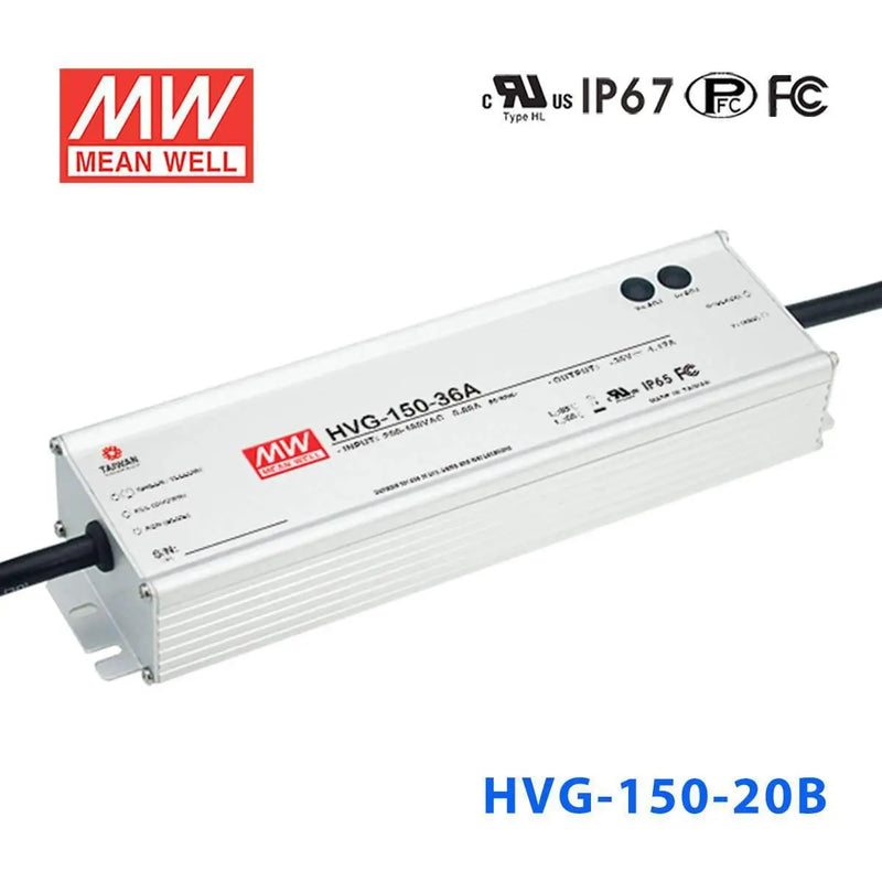 HVG-150-20B MEAN WELL Power Supply | HTD Electronics