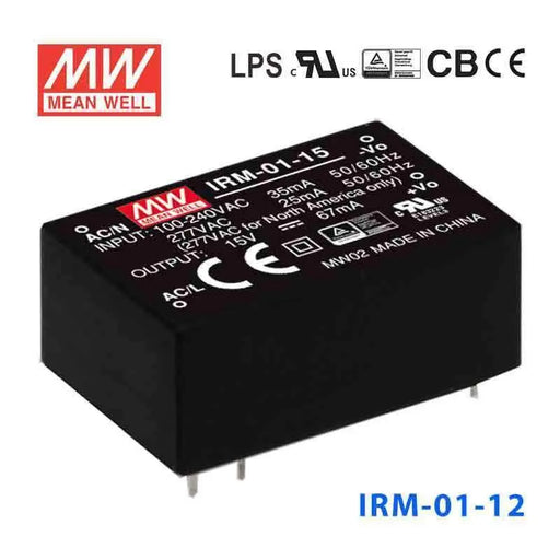 IRM-01-12 MEAN WELL Power Supply | HTD Electronics