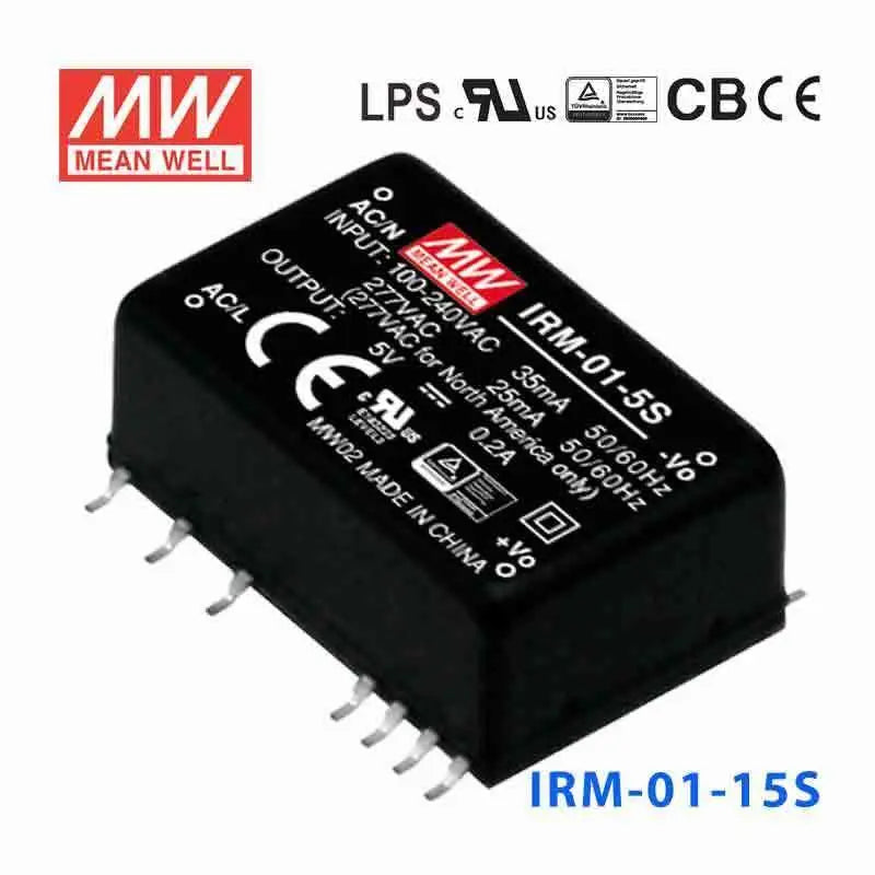 IRM-01-15S MEAN WELL Power Supply | HTD Electronics