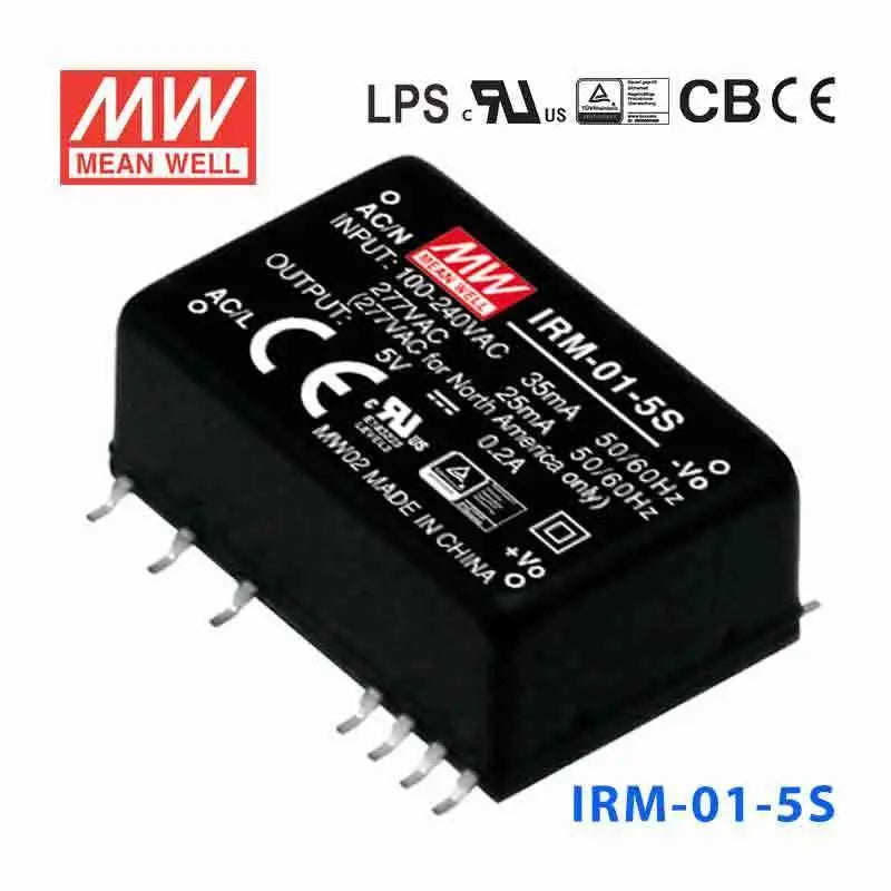 IRM-01-5S MEAN WELL Power Supply | HTD Electronics