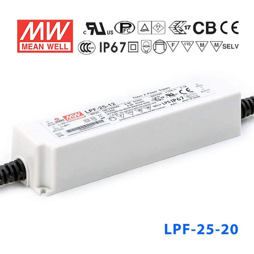 LPF-25-20 MEAN WELL Power Supply | HTD Electronics