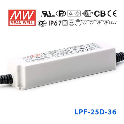 LPF-25D-36 MEAN WELL Power Supply | HTD Electronics
