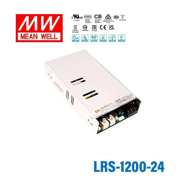 LRS-1200-24 MEAN WELL Enclosed Power Supply | HTD Electronics