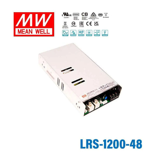 LRS-1200-48 MEAN WELL Enclosed Power Supply | HTD Electronics