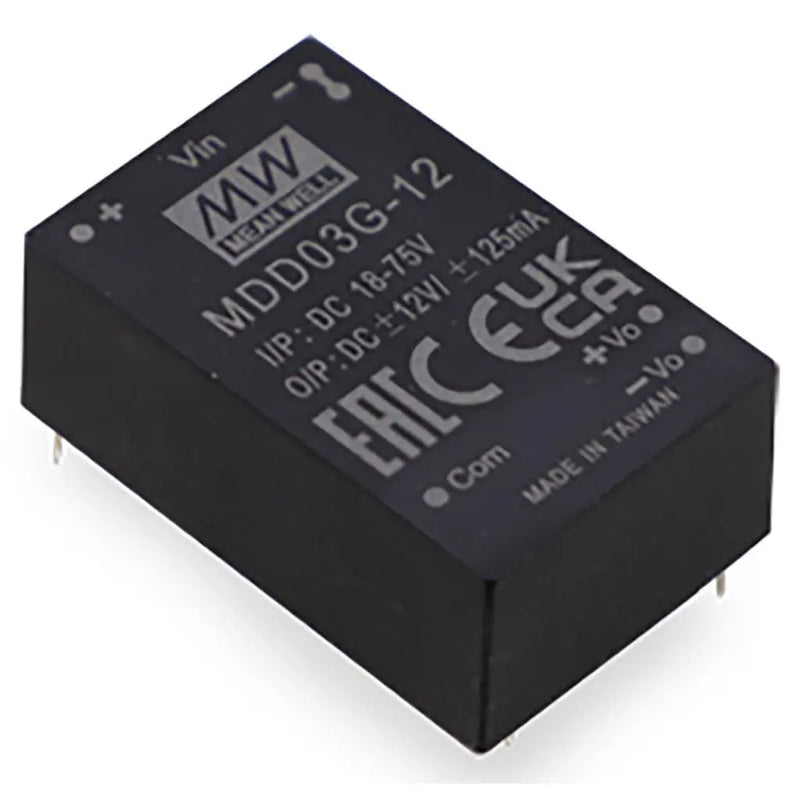 MDD03G-12 MEAN WELL Power Supply | HTD Electronics