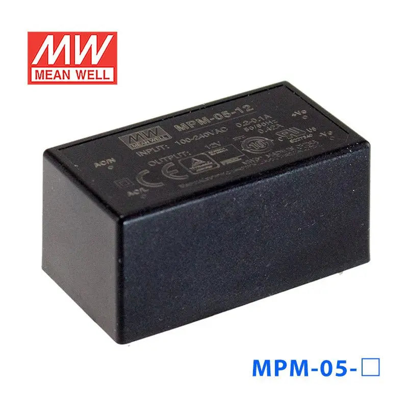 MPM-05-12 MEAN WELL Power Supply | HTD Electronics