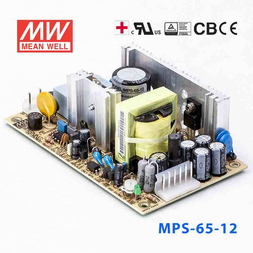 MPS-65-12 MEAN WELL Power Supply | HTD Electronics