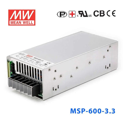 MSP-600-3.3 MEAN WELL Power Supply | HTD Electronics