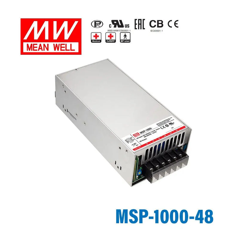 MSP-1000-48 MEAN WELL Power Supply | HTD Electronics