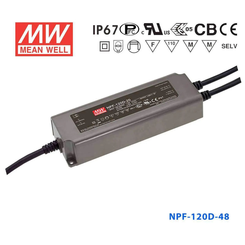 NPF-120D-48 MEAN WELL Power Supply | HTD Electronics