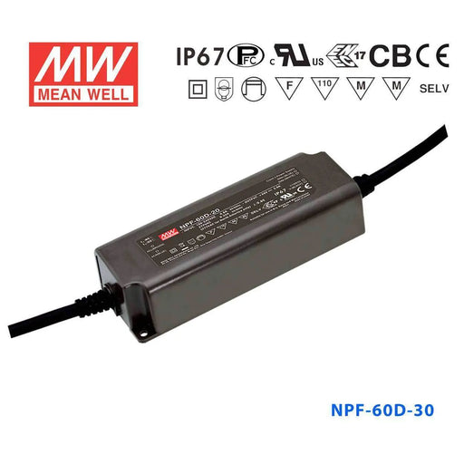 NPF-60D-30 MEAN WELL Power Supply | HTD Electronics
