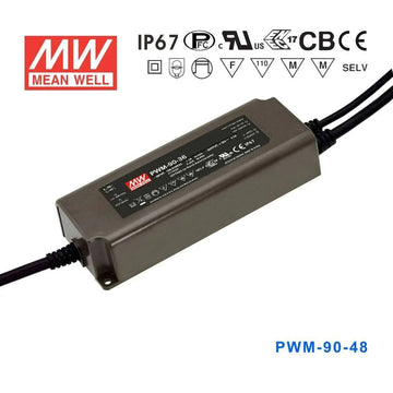 PWM-90-48 MEAN WELL Power Supply | HTD Electronics
