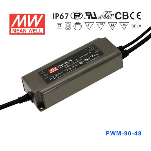 PWM-90-48DA MEAN WELL Power Supply | HTD Electronics