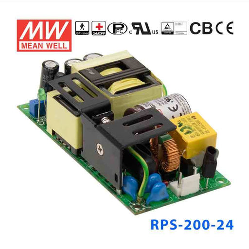 RPS-200-24 MEAN WELL Power Supply | HTD Electronics