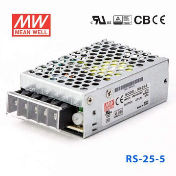 RS-25-5 MEAN WELL Power Supply | HTD Electronics