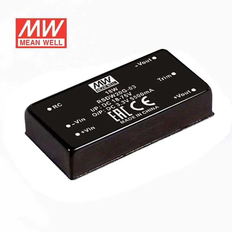 RSDW20F-05 MEAN WELL Power Supply | HTD Electronics