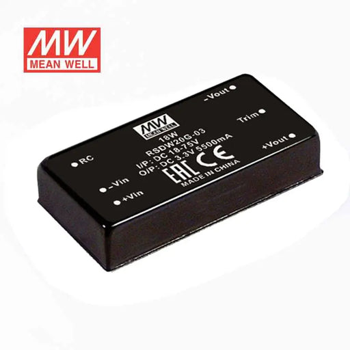 RSDW20H-05 MEAN WELL Power Supply | HTD Electronics