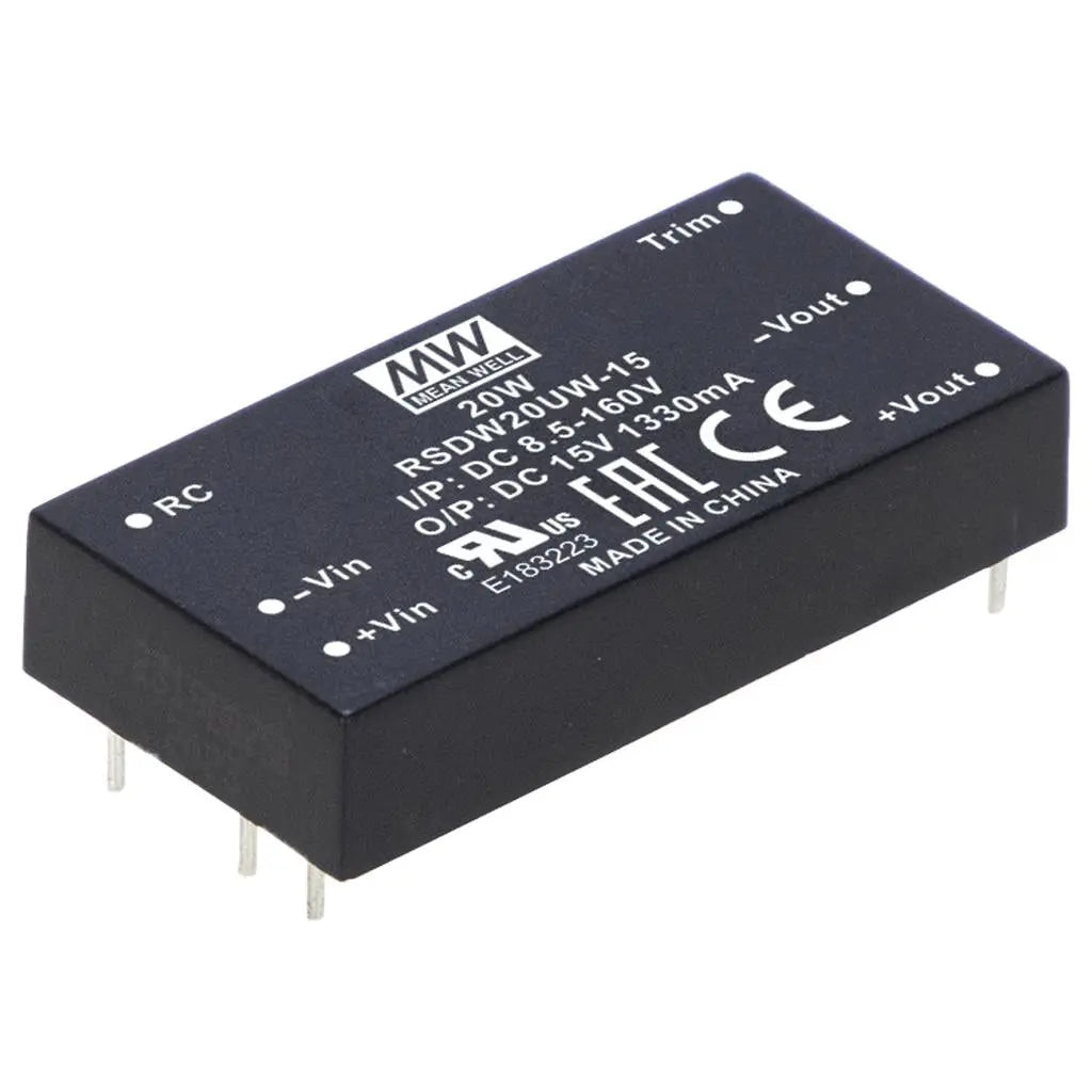 RSDW20UW-12 MEAN WELL Power Supply | HTD Electronics