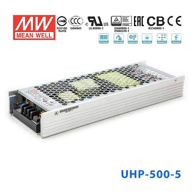 UHP-500-5 MEAN WELL Power Supply | HTD Electronics